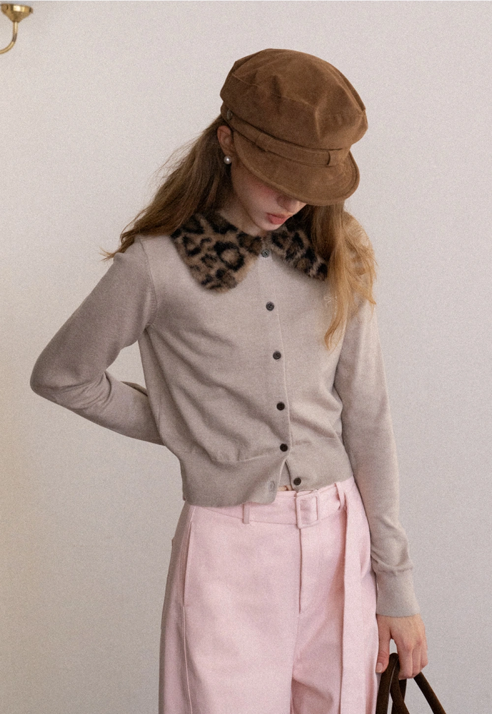 Short Sleeve Top and Cardigan Set