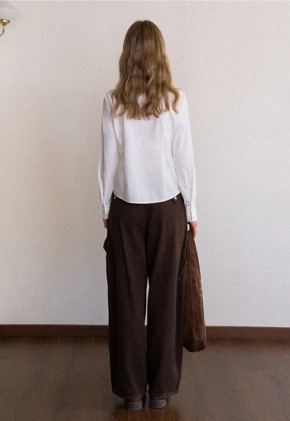 Ruffle Collar Blouse