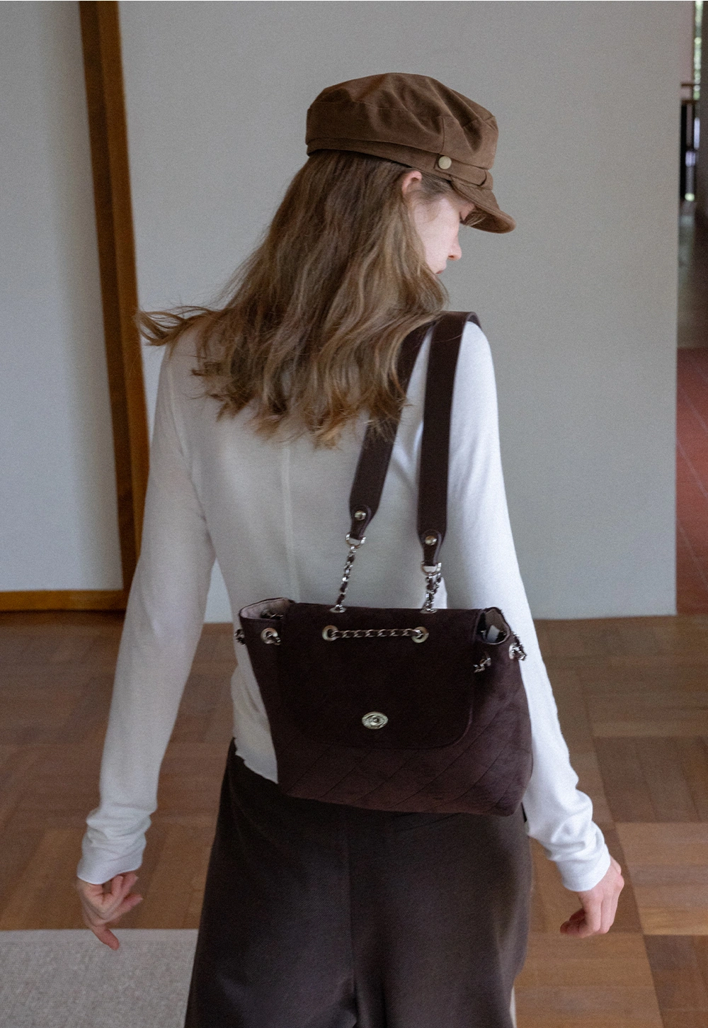 Womens Classic Long Sleeve Basic Tee