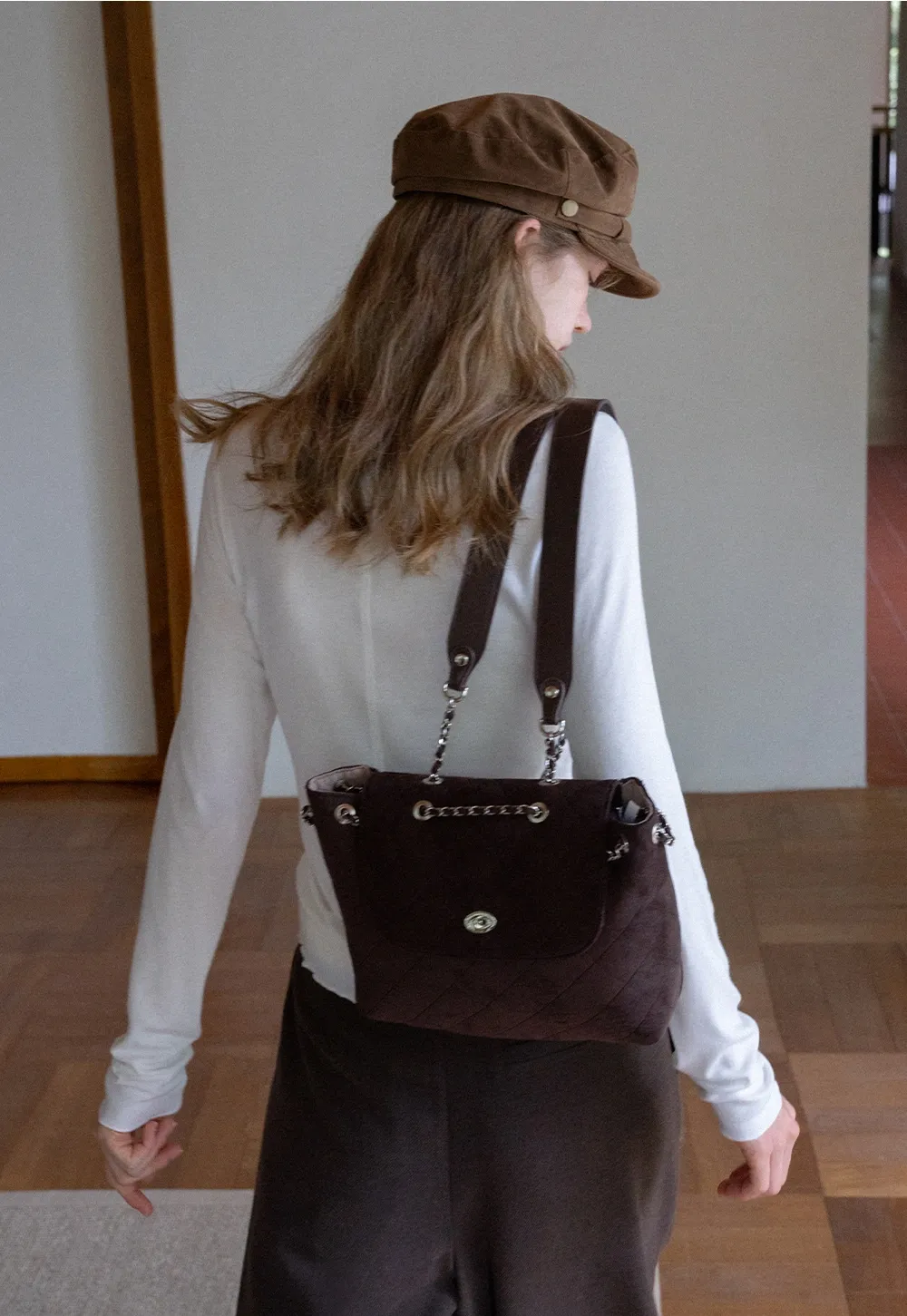 Womens Classic Long Sleeve Basic Tee