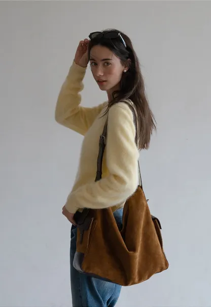 Cozy V-Neck Long Sleeve Sweater