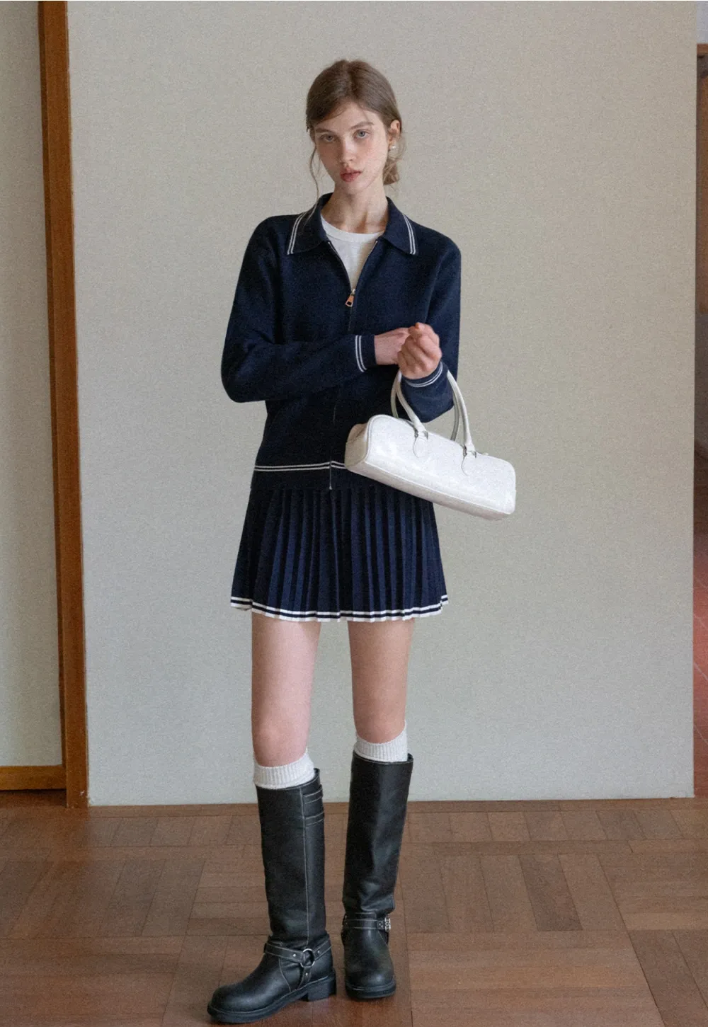 Fall Winter School Uniform Inspired Outfit Set