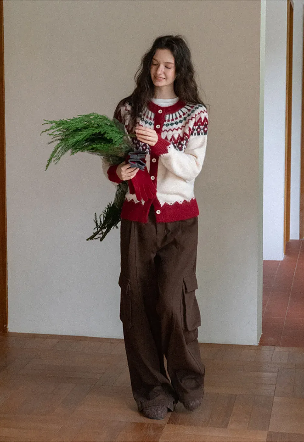 Fair Isle Knit Sweater