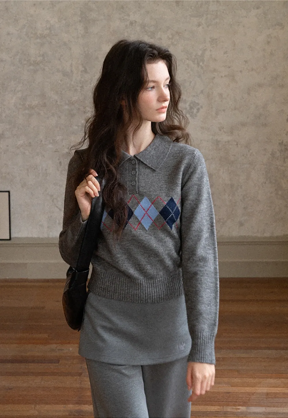 Women High Waist Wide Leg Skirted Lounge Pants