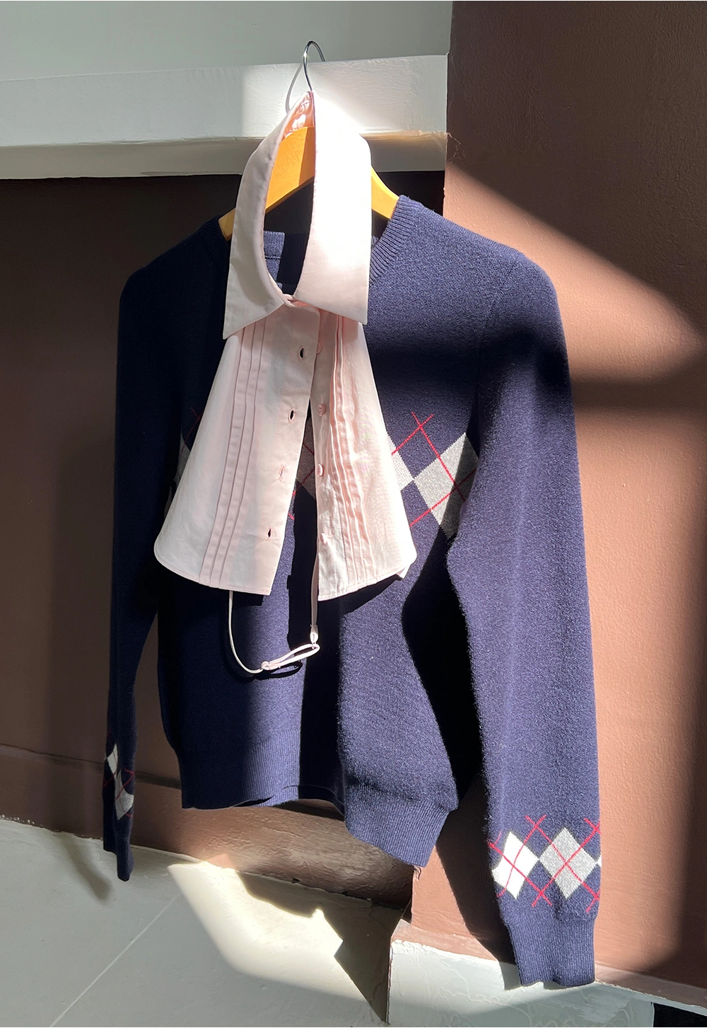 Casual Halter Short Vest with Line-Textured Collar