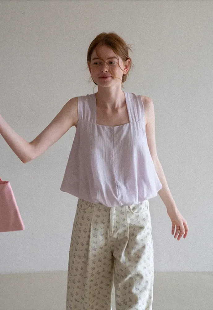 Women’s Ditsy Floral Wide-Leg Pants