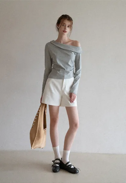 Women's High Waist Tailored Shorts