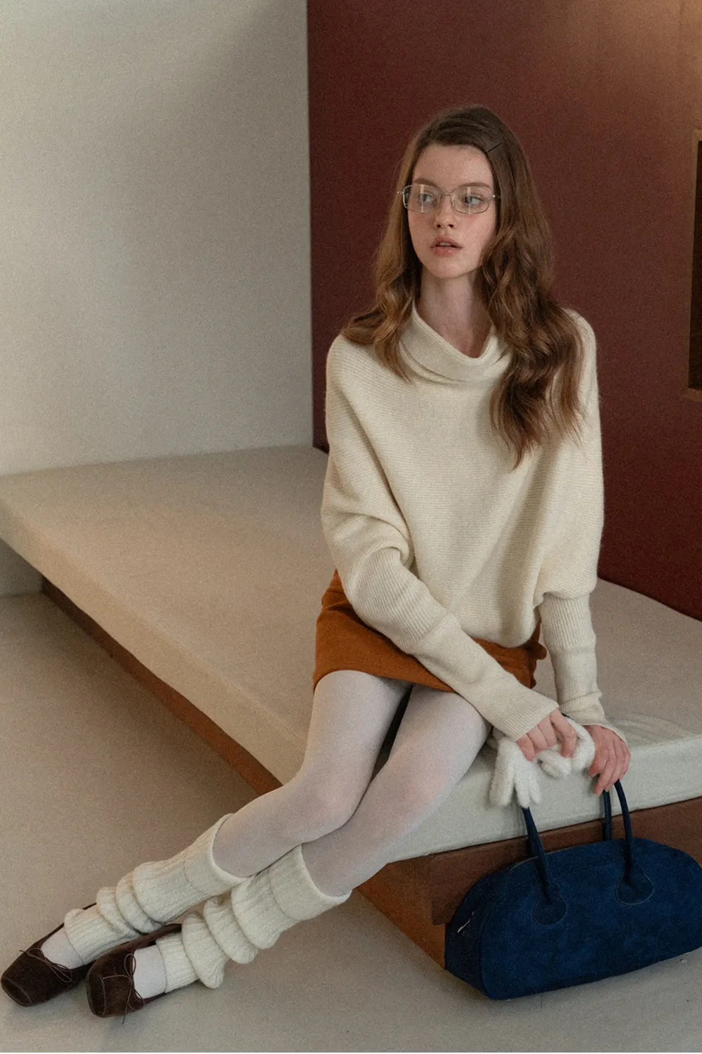 Basic A-Line Wool Skirt