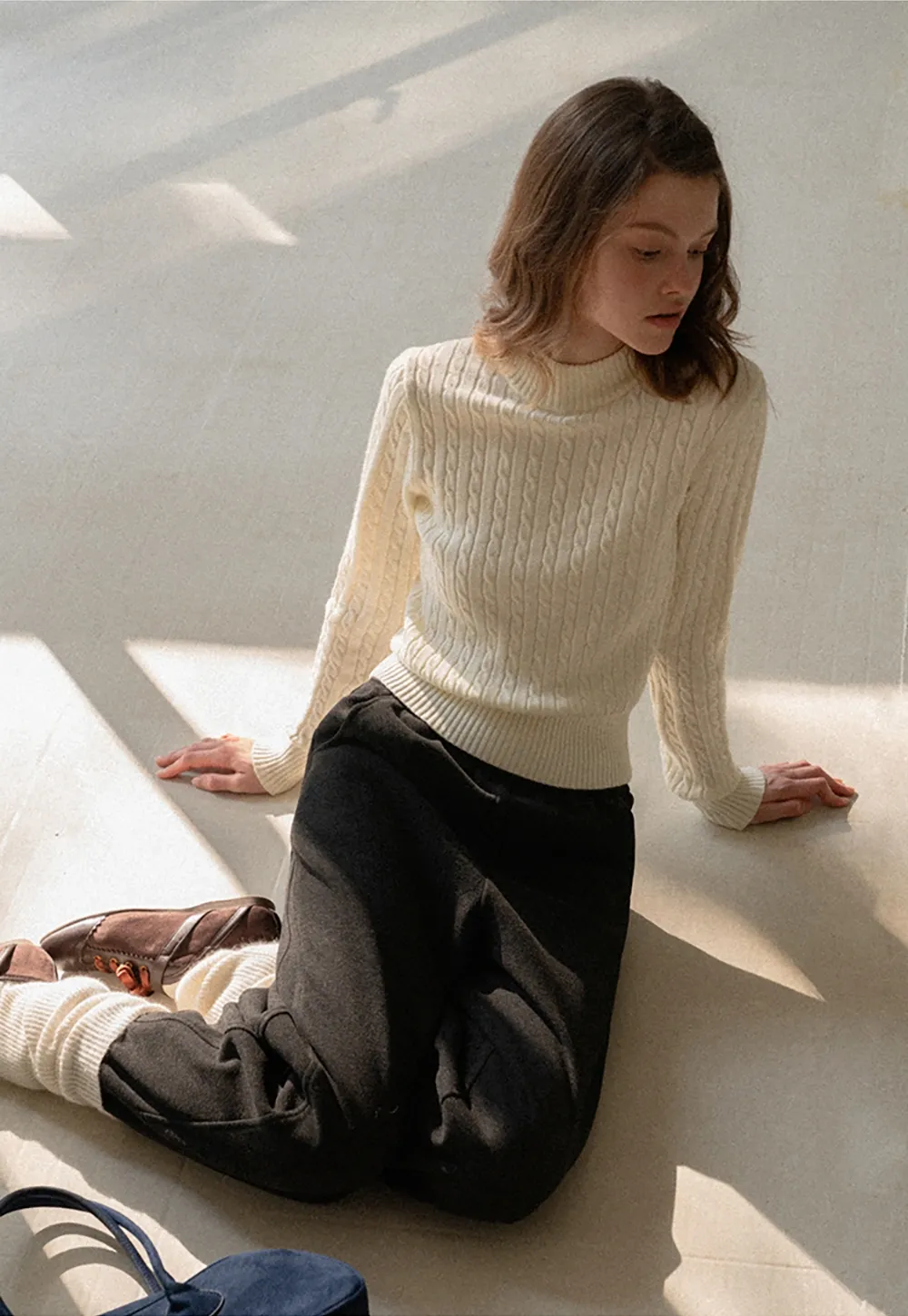 Women Fleece-Lined Slimming Casual Pants