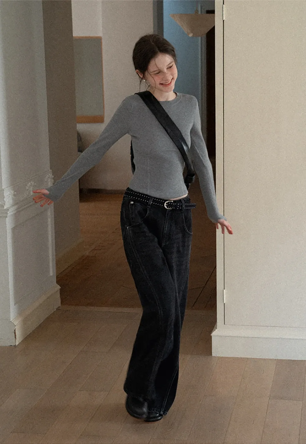 Women Basic Ribbed Sweater for Layering