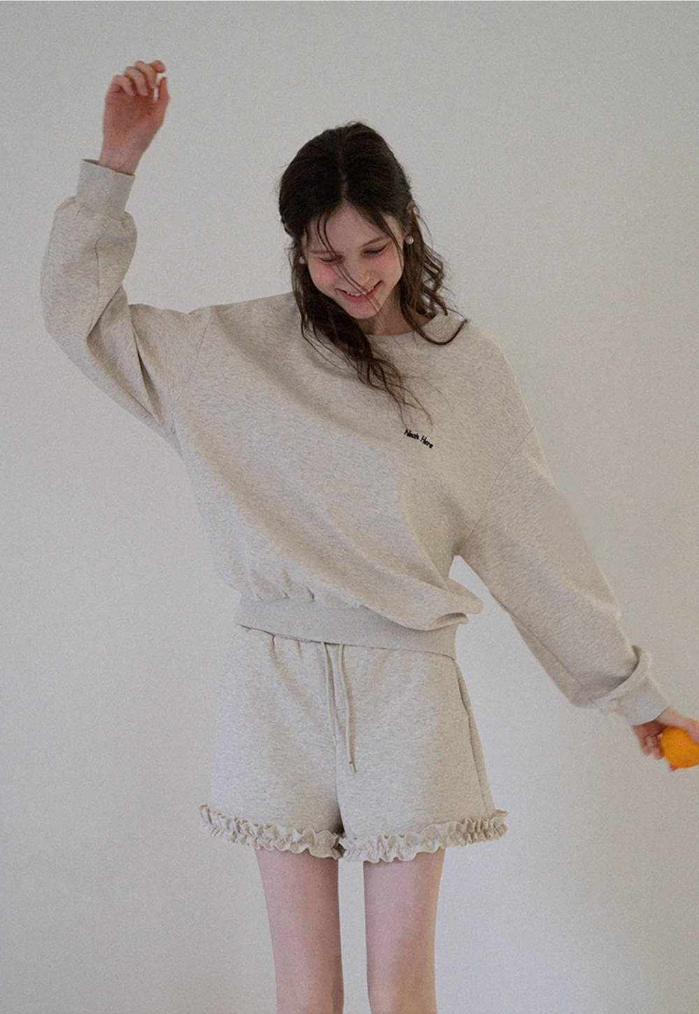 Frill Hem Lounge Set