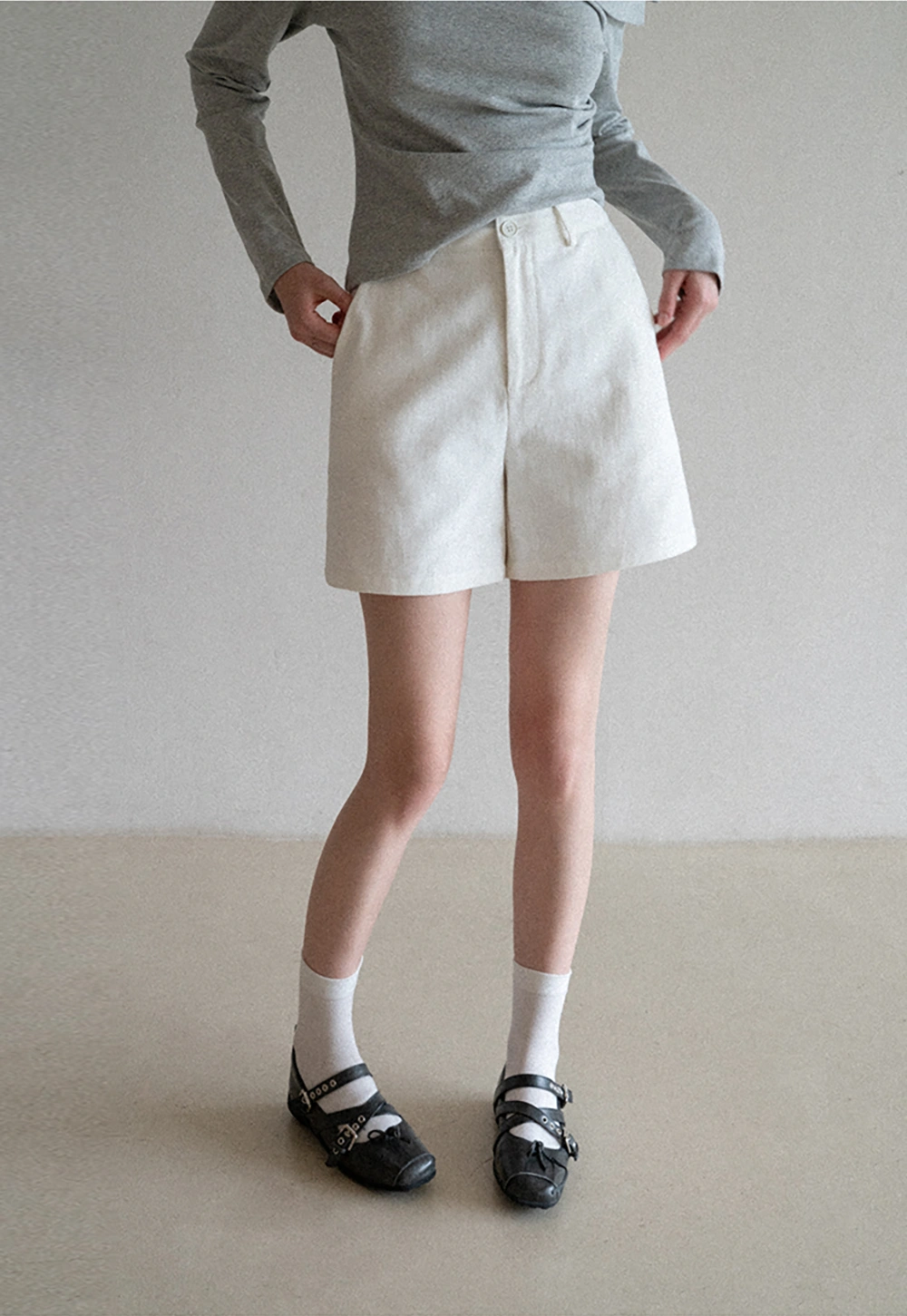 Women's High Waist Tailored Shorts