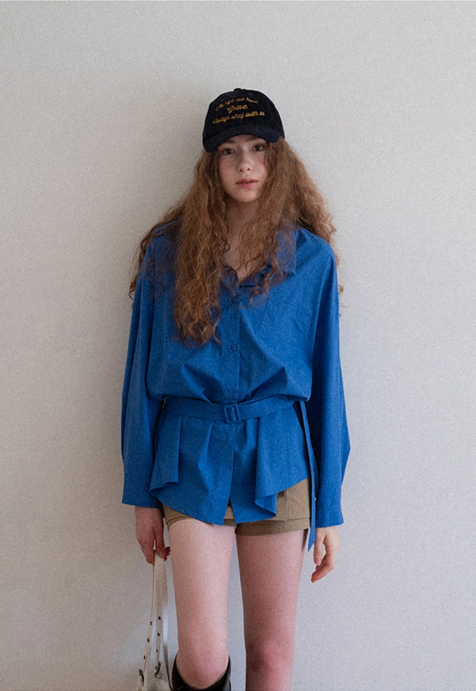 Belted Utility Shirt