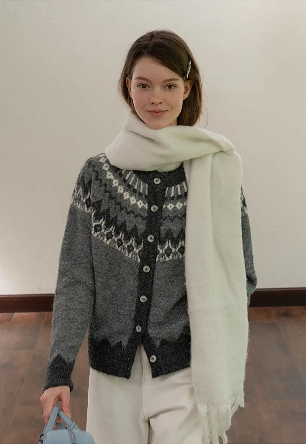 Fair Isle Knit Sweater