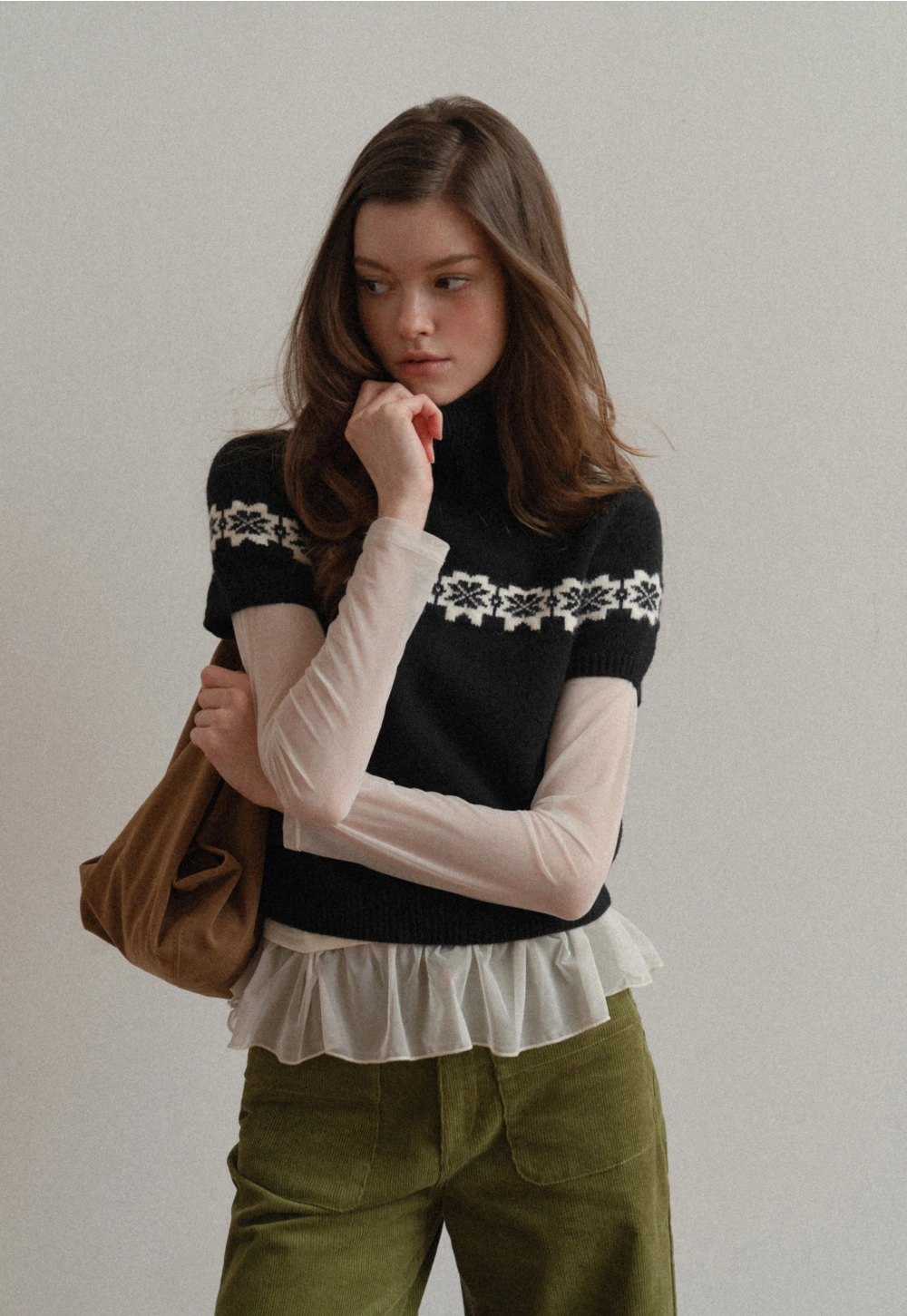 Women Corduroy Wide Leg Pants