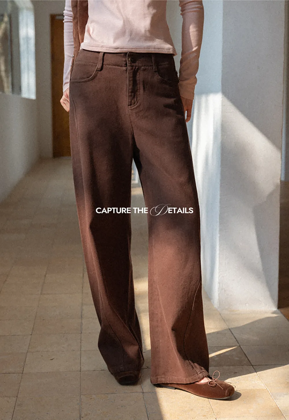 High Waist Wide Leg Pants