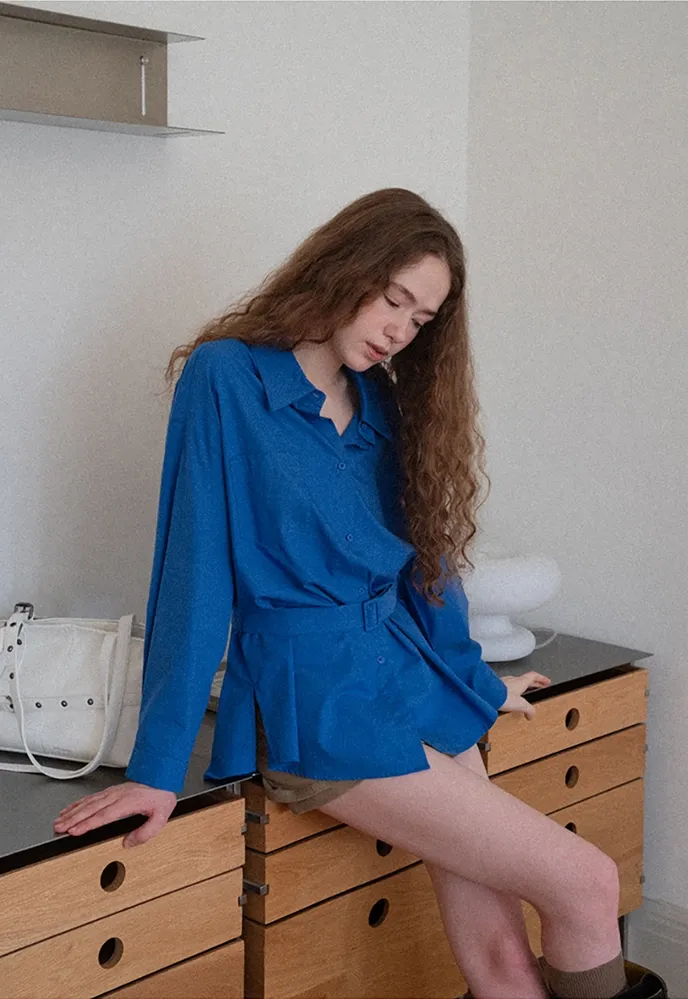 Belted Utility Shirt