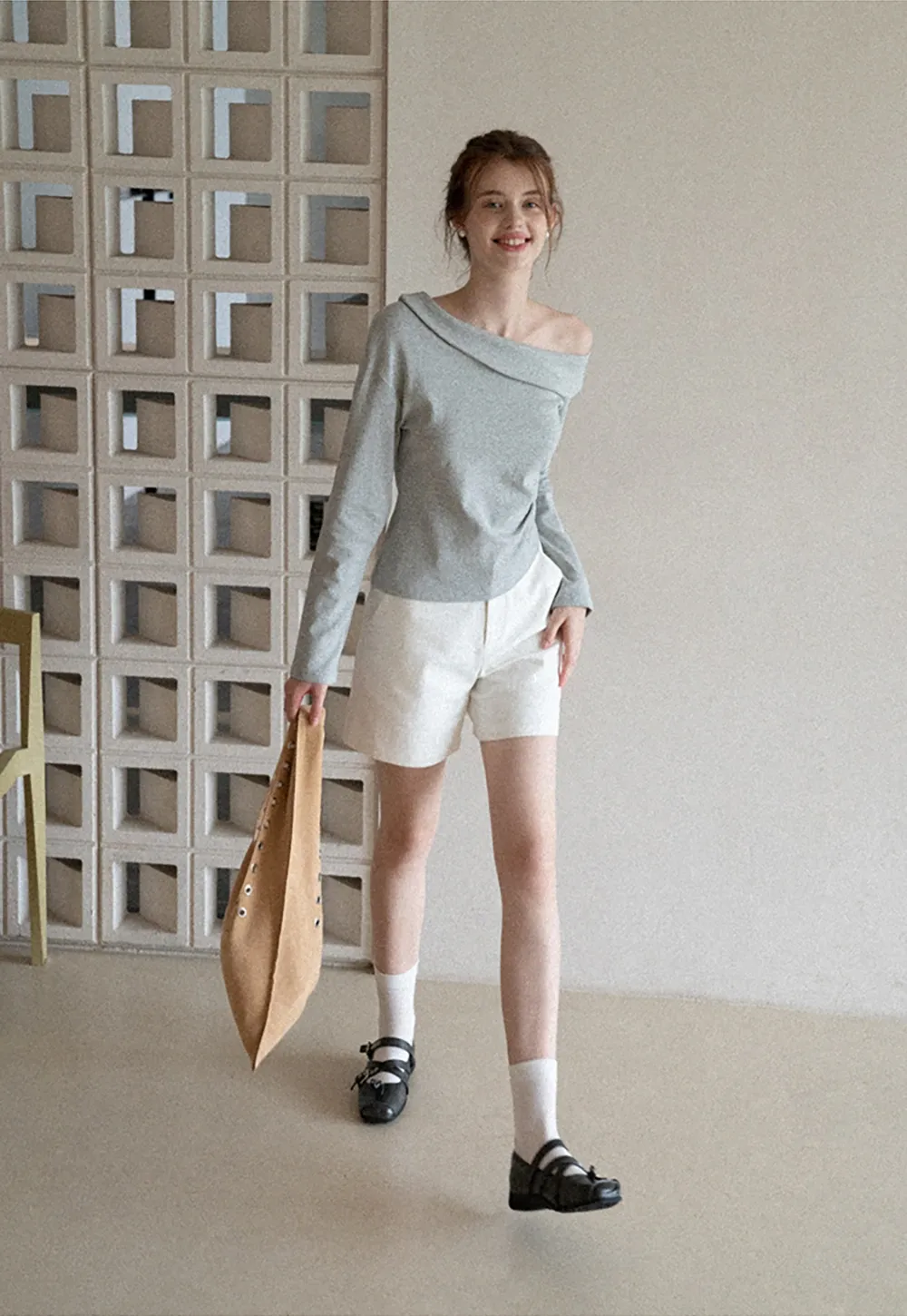 Women's High Waist Tailored Shorts