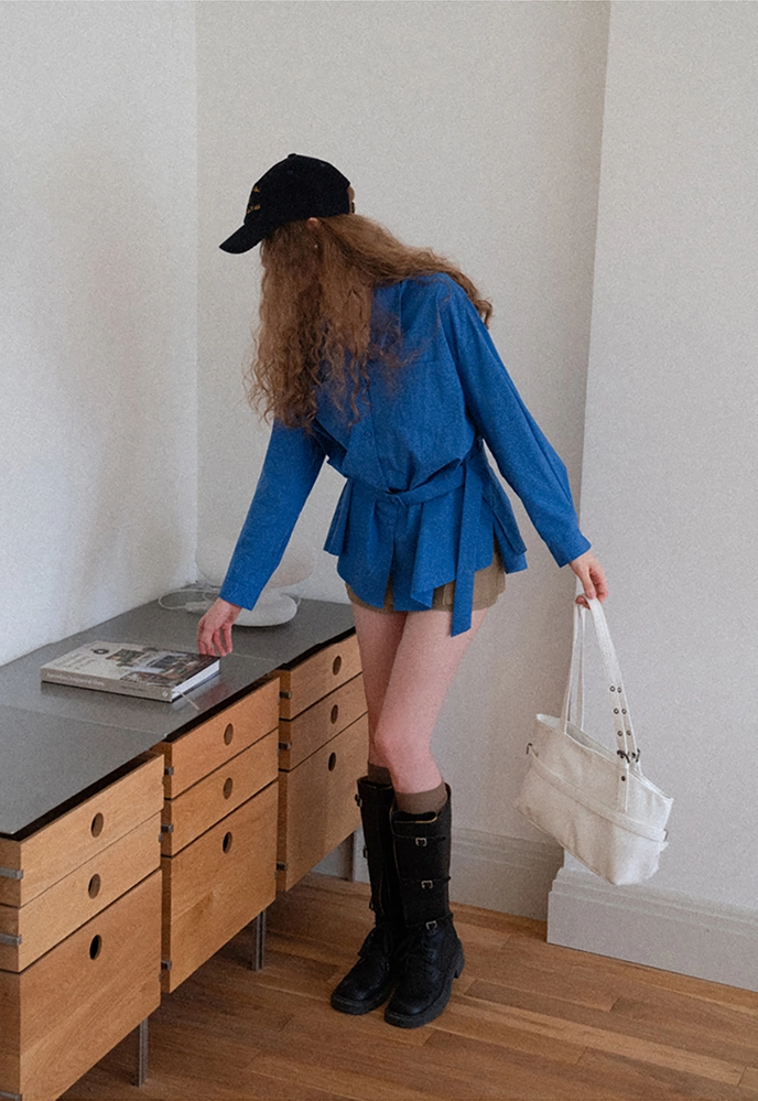 Belted Utility Shirt