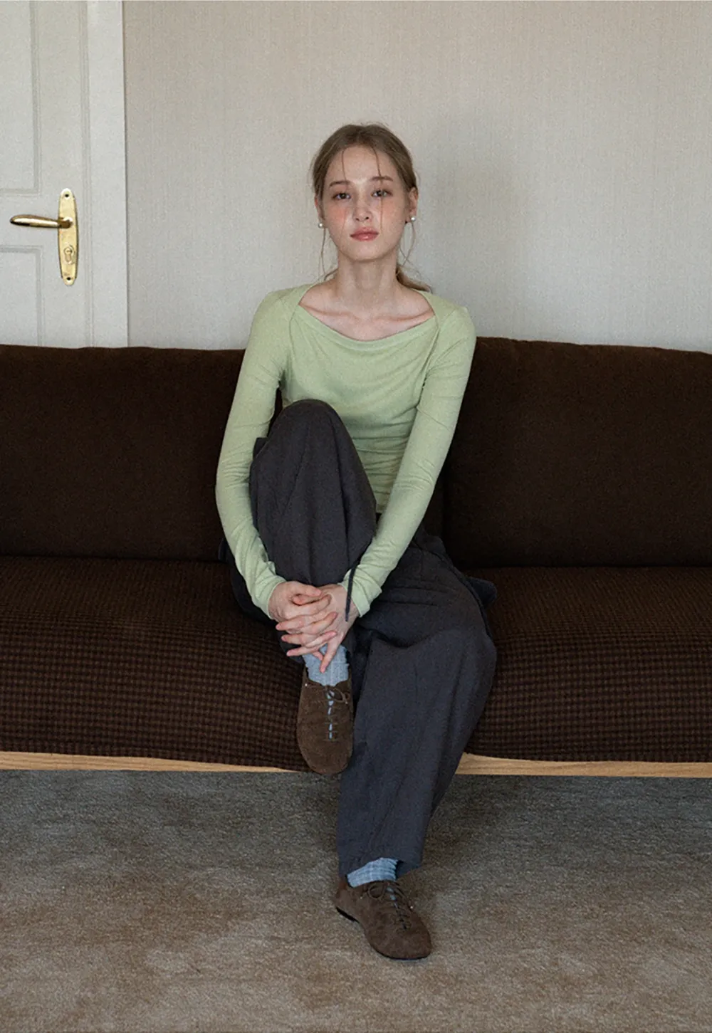 Womens High Waist Cargo Pants