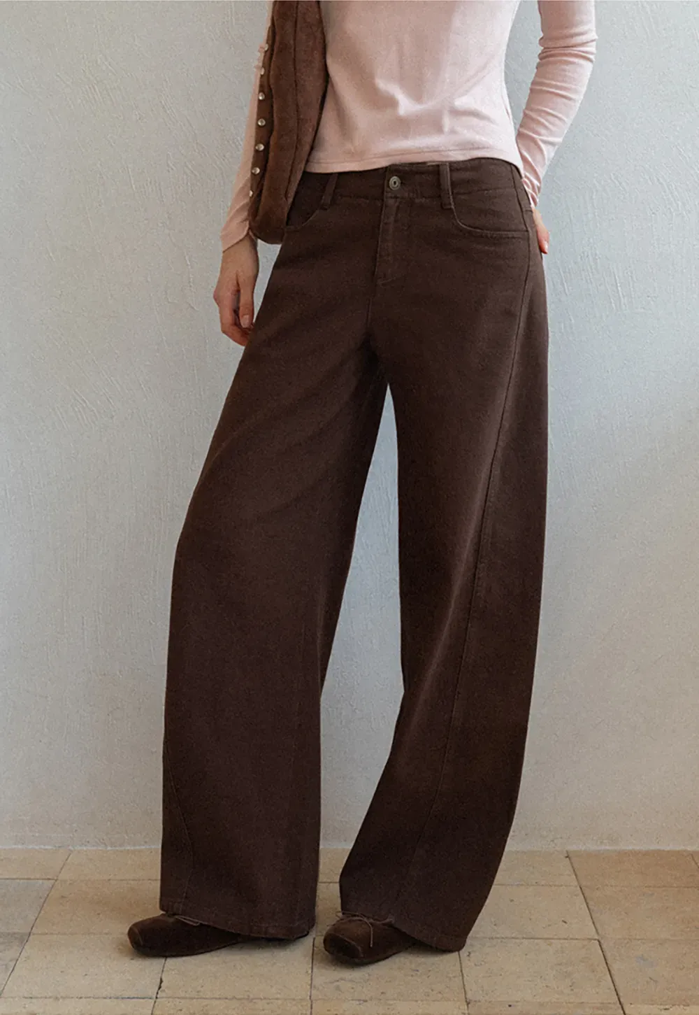 High Waist Wide Leg Pants