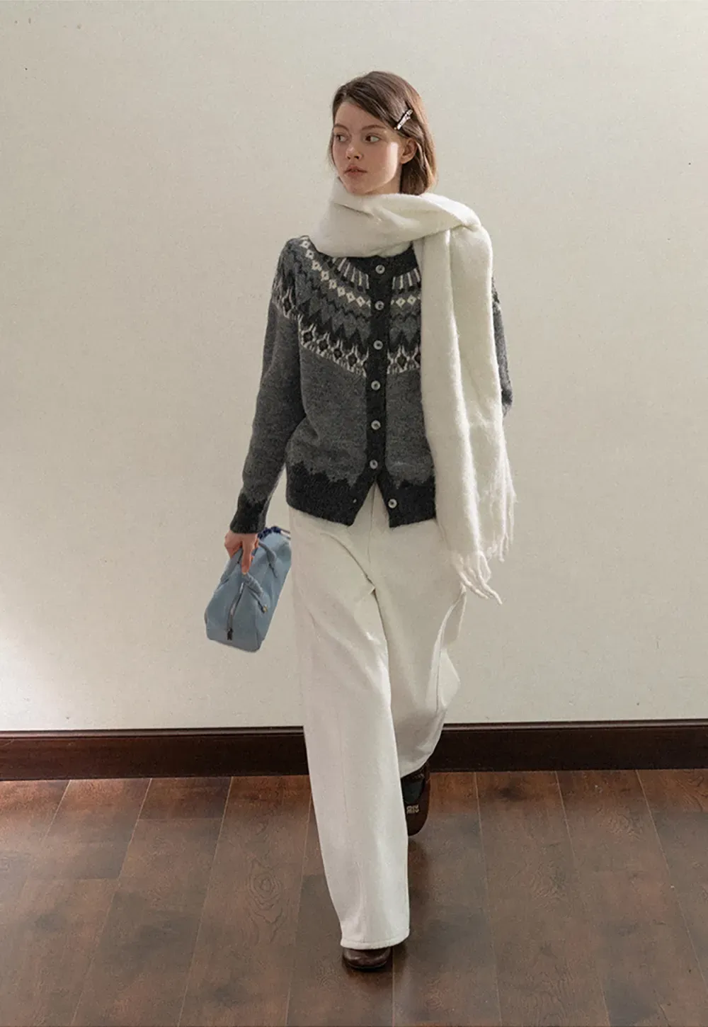 Fair Isle Knit Sweater