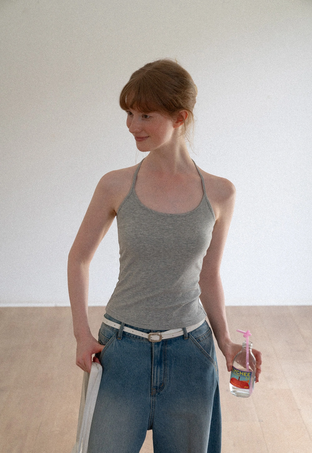 Women Scoop Neck Long Sleeve Basic Layering Top