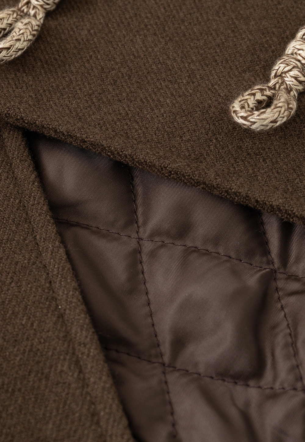 Women Wool-Blend Coat with Toggle Closure