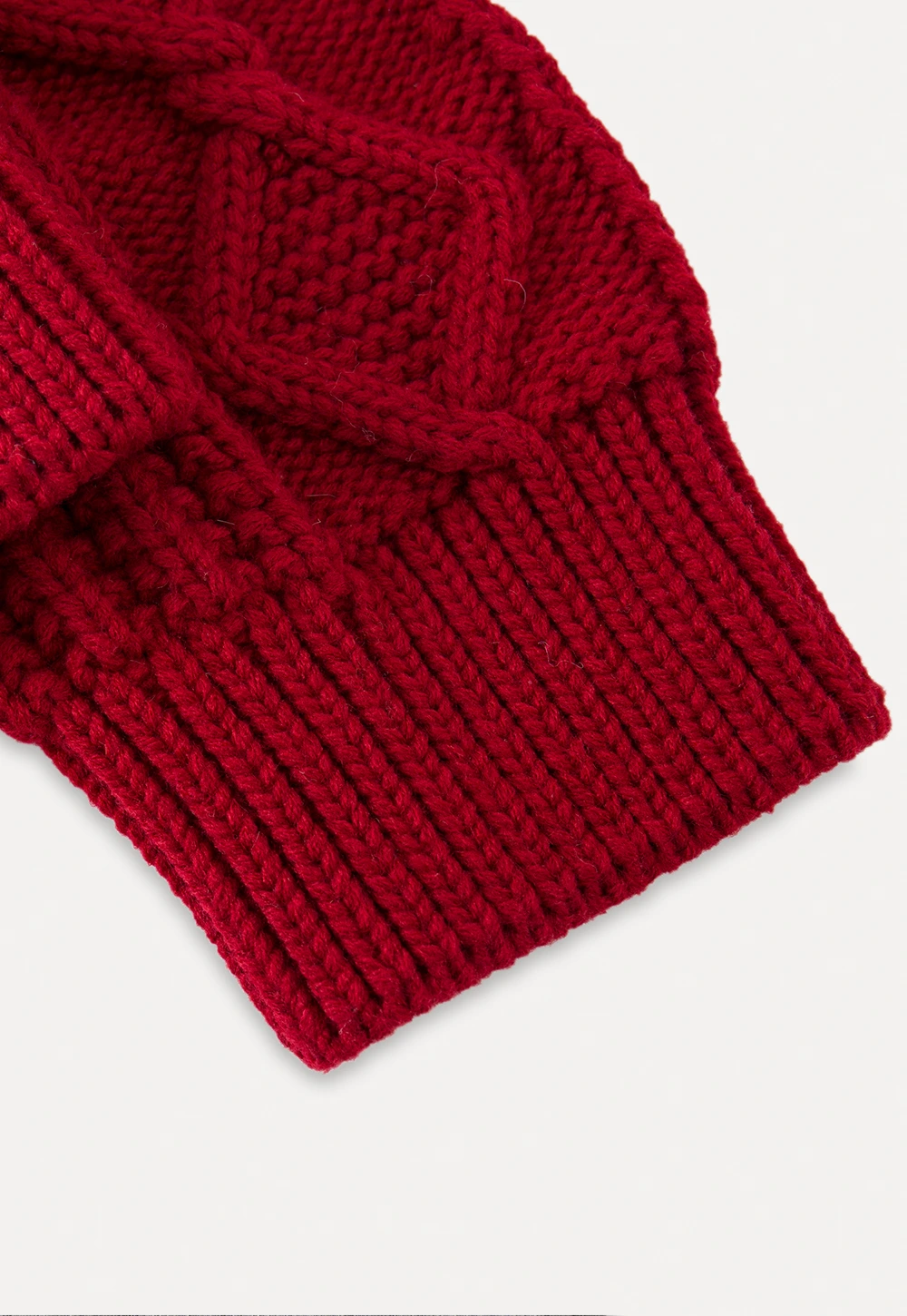 Loose Fit Turtleneck Sweater Cardigan with Cable Knit and Toggle Closure