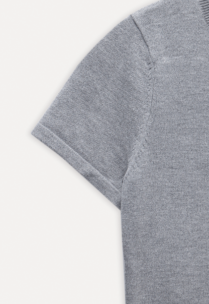 Short Sleeve Knit Cardigan