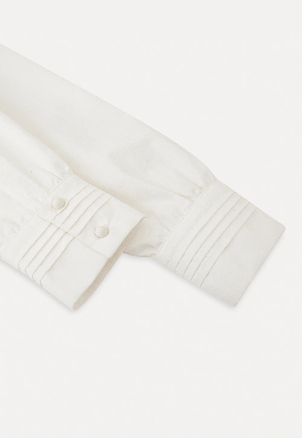 Classic White Blouse with Lace Collar