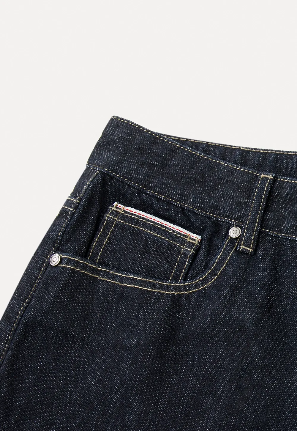 Women Classic High Rise Denim Wide Leg Pants