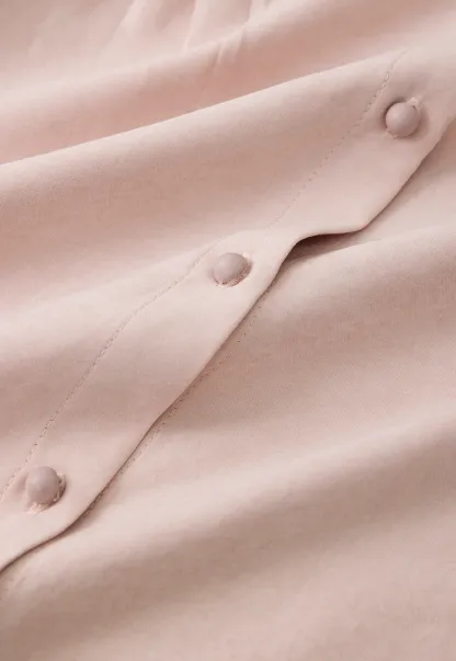 Long Sleeve Blouse with Ruffle Trim