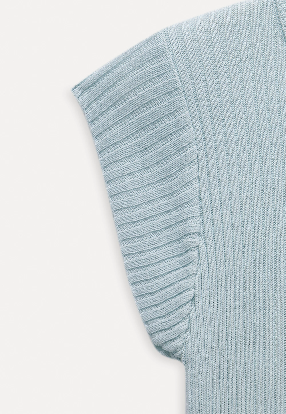 Women's Ribbed Tie-Side Top