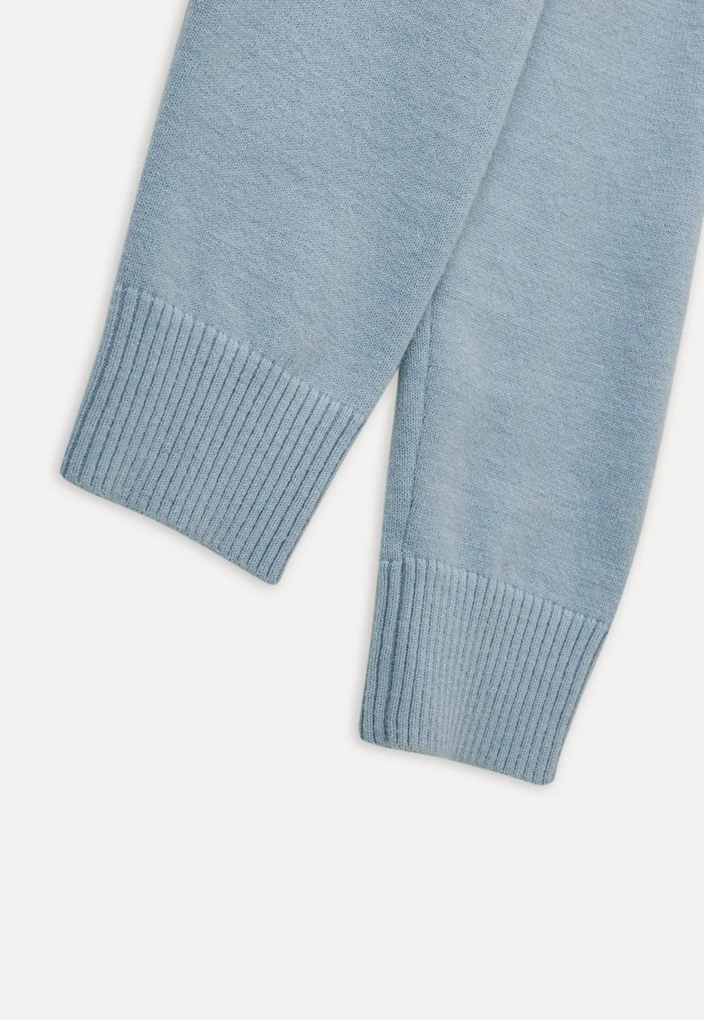 Letter Patch Knit Sweater