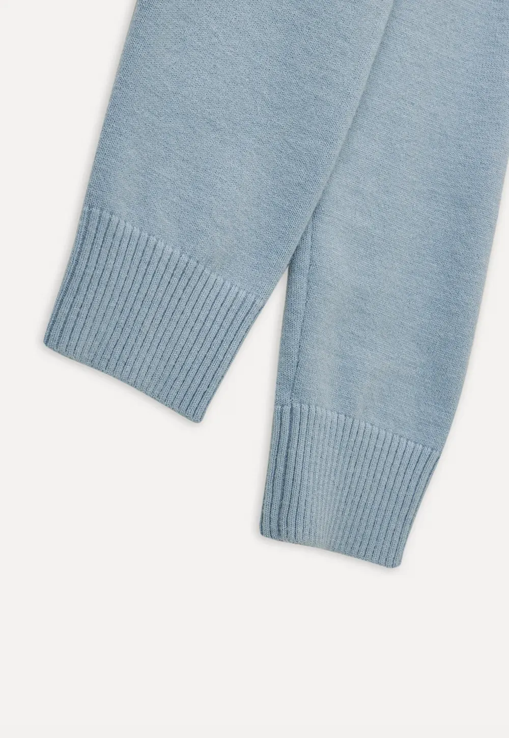 Letter Patch Knit Sweater