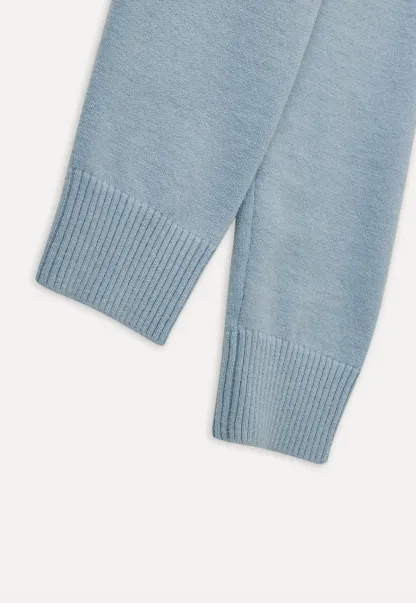 Letter Patch Knit Sweater