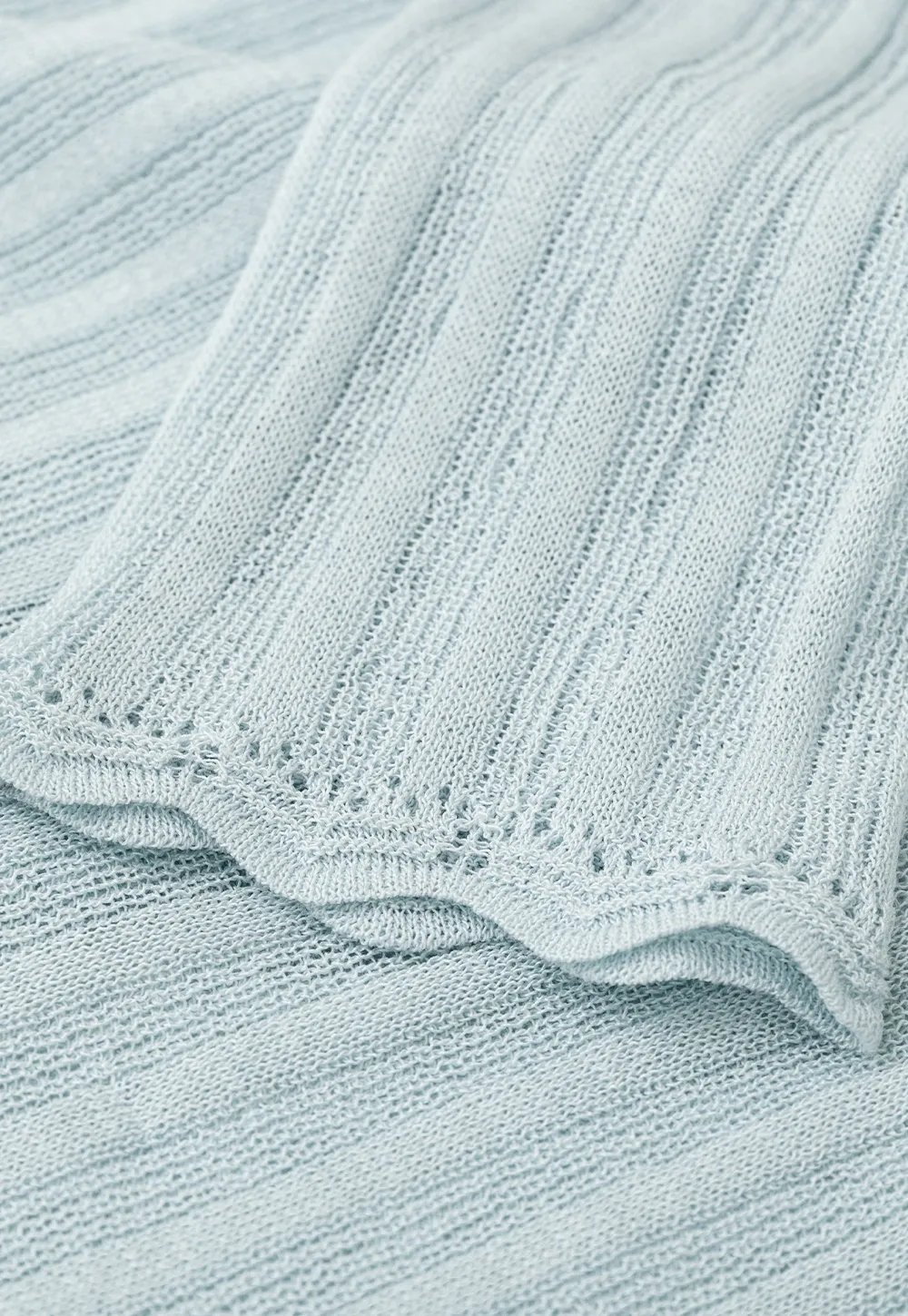 Ribbed Knit V Neck Long Sleeve Cardigan
