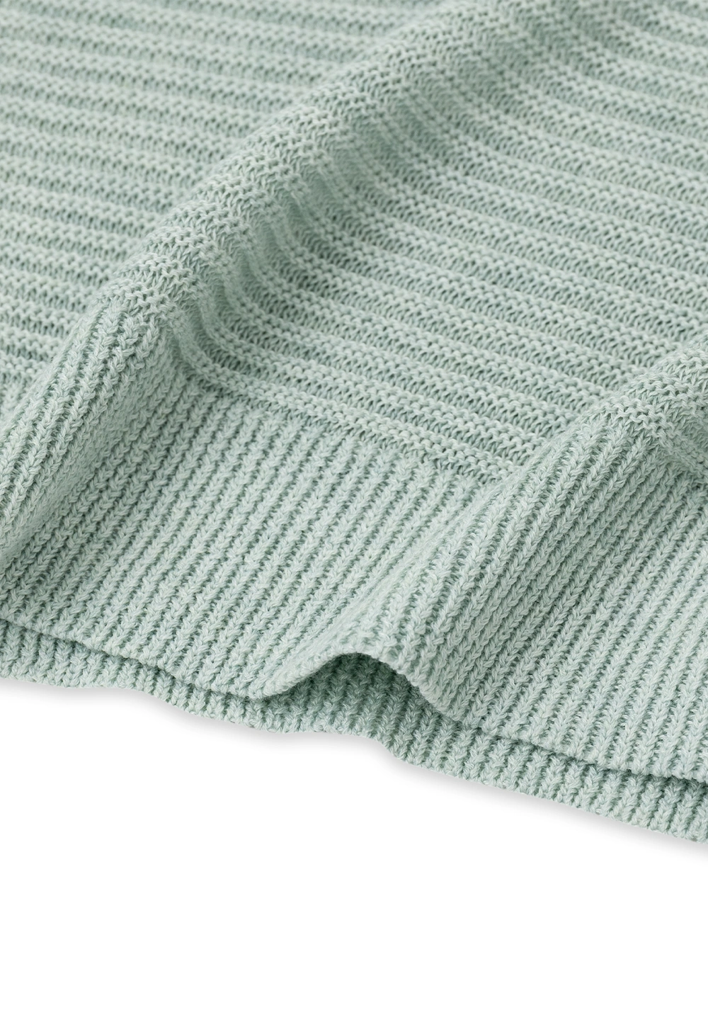 Ladies V‑Neck Knitted Pullover and White Cami Set