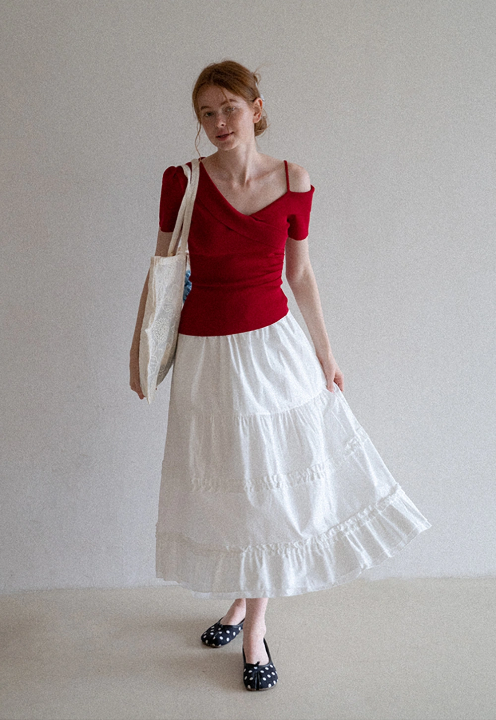 Women's Asymmetrical One Shoulder Top