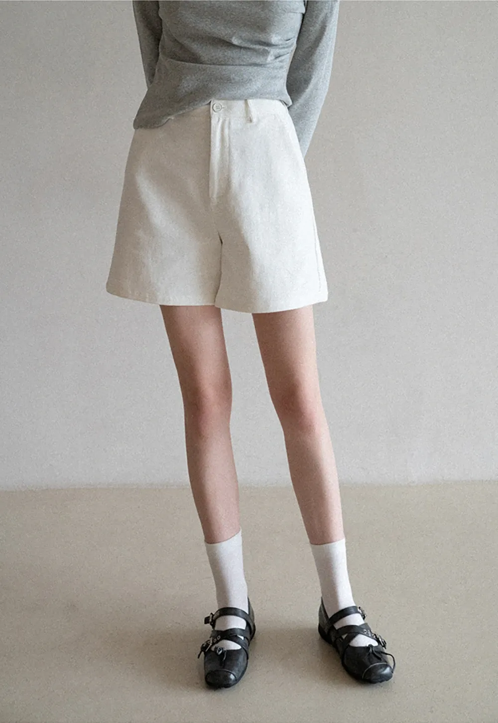 Women's High Waist Tailored Shorts