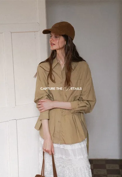 Belted Utility Shirt