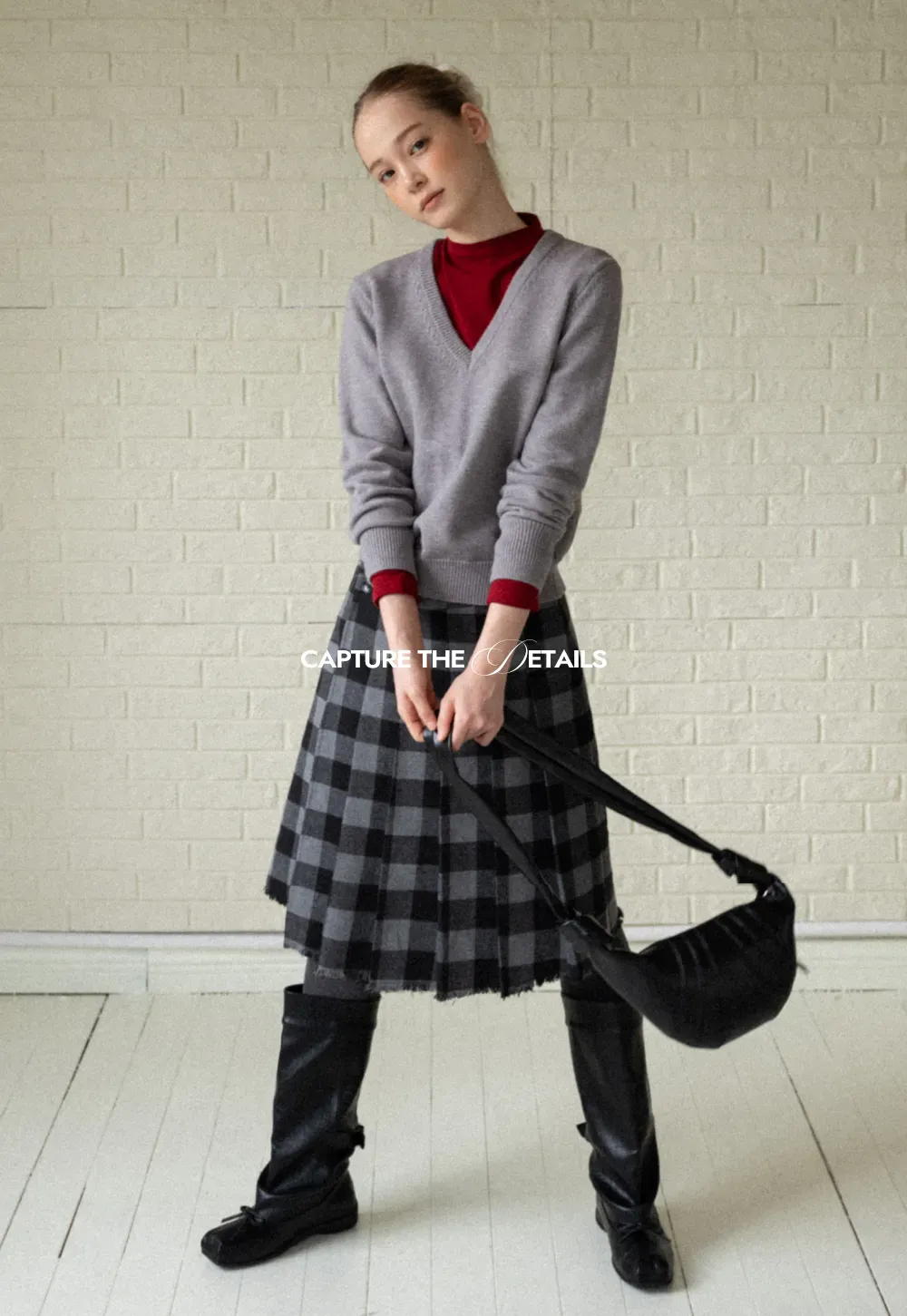 Basic Mock Neck Long Sleeve Top