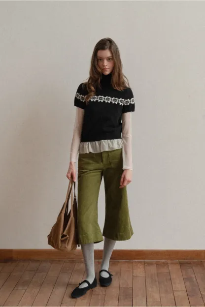 Fair Isle Sweater & Cardigan Set