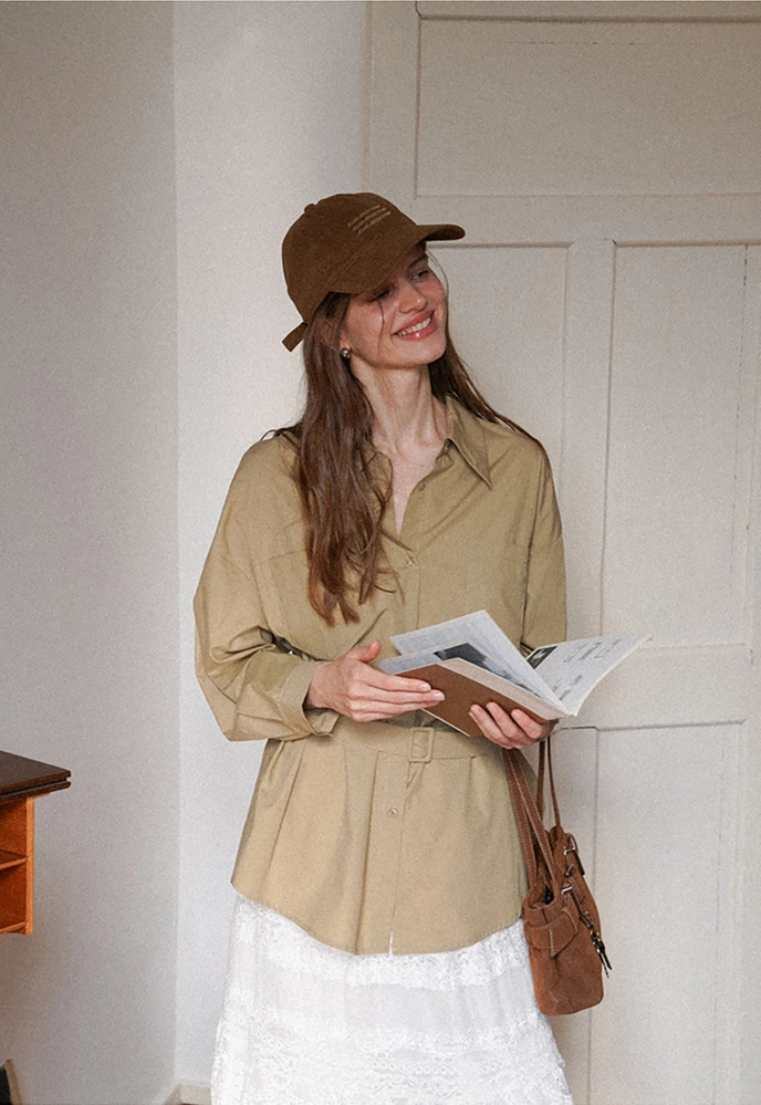 Belted Utility Shirt