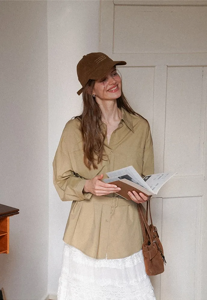 Belted Utility Shirt