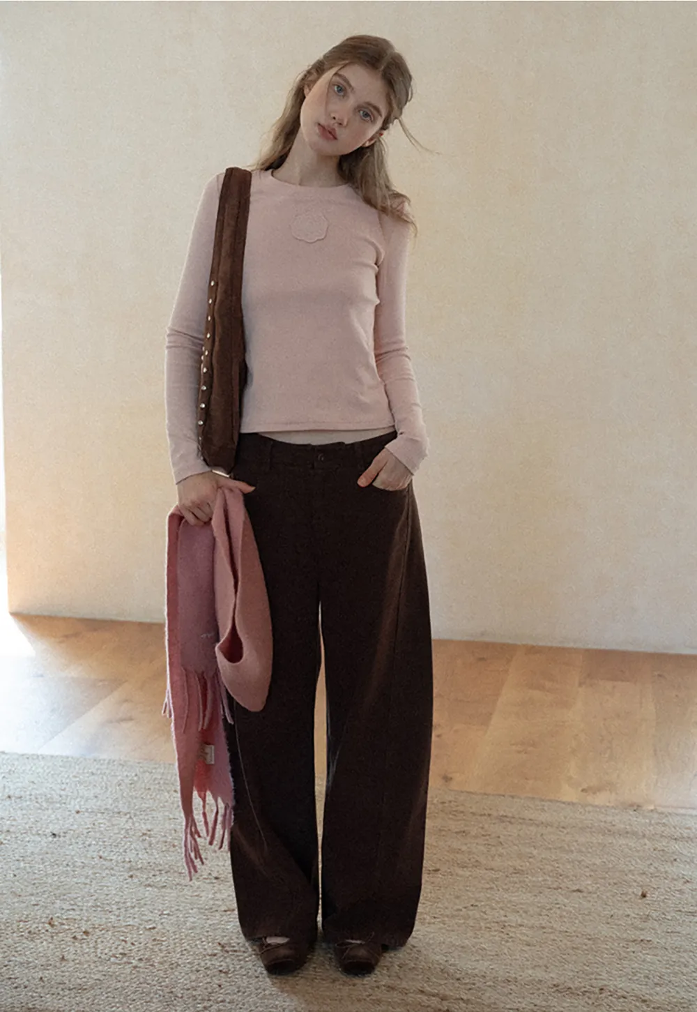 High Waist Wide Leg Pants