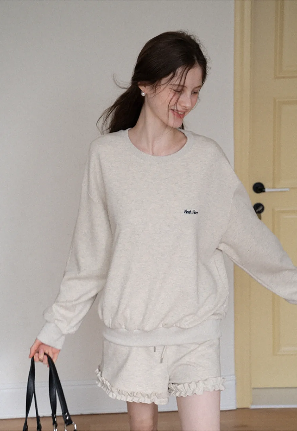 Frill Hem Lounge Set