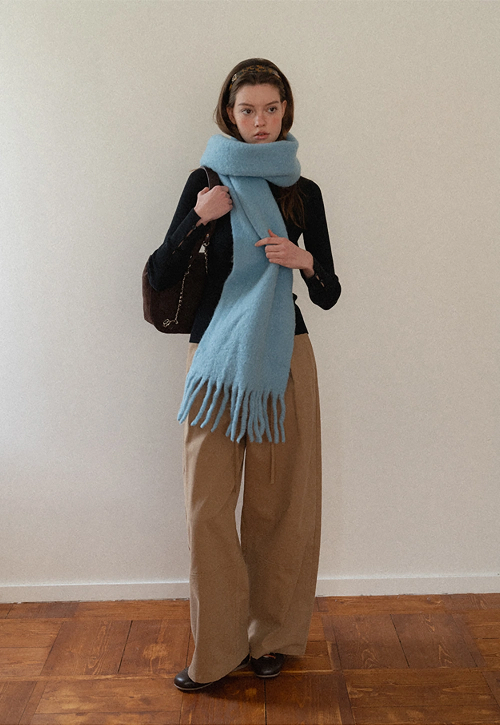 Womens Mock Neck Knit Top