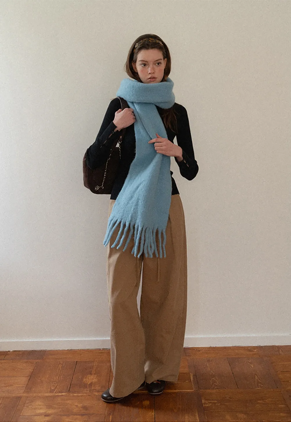 Womens Mock Neck Knit Top